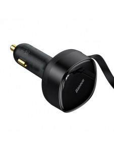 Baseus Enjoyment 2-i-1 billaddare 30W svart (CGTX000001)