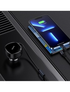 Baseus Enjoyment 2-i-1 billaddare 30W svart (CGTX000001)