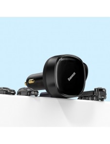 Baseus Enjoyment 2-i-1 billaddare 30W svart (CGTX000001)