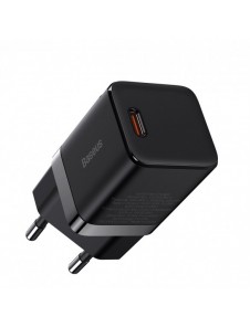 Baseus GaN3 snabbladdare 30W svart (CCGN010101)