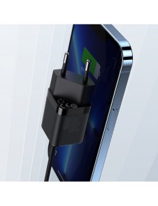 Baseus GaN3 snabbladdare 30W svart (CCGN010101)
