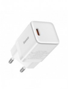 Baseus GaN3 snabbladdare 30W vit (CCGN010102)
