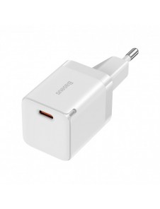 Baseus GaN3 snabbladdare 30W vit (CCGN010102)