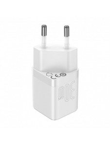 Baseus GaN3 snabbladdare 30W vit (CCGN010102)