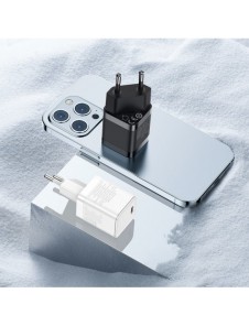 Baseus GaN3 snabbladdare 30W vit (CCGN010102)