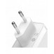 Baseus GaN5 Pro snabbladdare 2xUSB-C+USB 140W EU vit (CCGP100202)