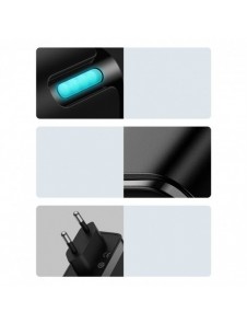 Baseus GaN5 Pro snabbladdare 2xUSB-C+USB 140W EU vit (CCGP100202)