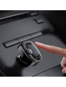 Bluetooth-sändare / billaddare Baseus S-09A (Overseas Edition) - svart