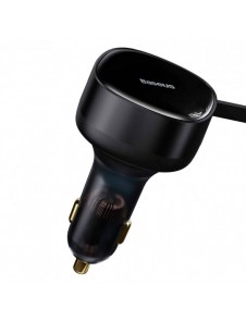 Billaddare 2in1 33W 2x USB C (hane) Baseus Enjoyment - svart
