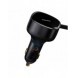 Billaddare 2in1 33W 2x USB C (hane) Baseus Enjoyment - svart