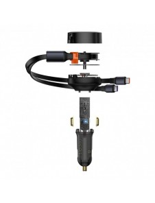 Billaddare 2in1 33W 2x USB C (hane) Baseus Enjoyment - svart