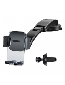 Baseus 2in1 bilhållare för sittbrunn och ventilationsgaller svart (SUYK000001)