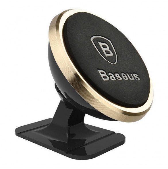 Baseus 360º magnetisk cockpit bilhållare (Overseas Edition) - guld