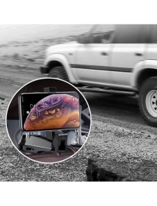 Baseus baksätes fordonshållare bilhängare telefonhållare 4.0''-6.5'' för nackstödet svart (SUHZ-A01)