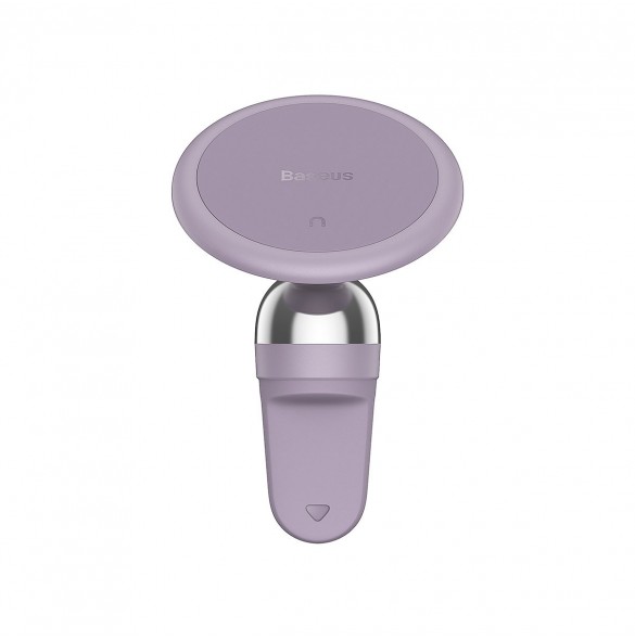 Baseus C01 magnetisk bilventilationshållare för smartphone lila (SUCC000105)