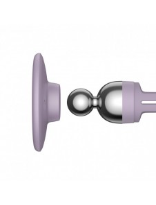 Baseus C01 magnetisk bilventilationshållare för smartphone lila (SUCC000105)