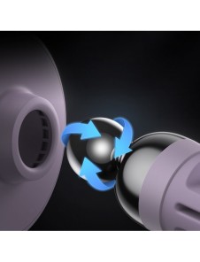 Baseus C01 magnetisk bilventilationshållare för smartphone lila (SUCC000105)