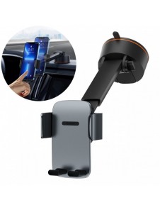 Baseus Easy Control Pro sittbrunnshållare grå (sugkoppsversion) (SUYK020014)