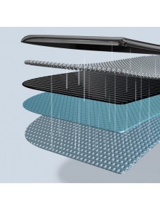 Baseus elcykel smartphonehållare med inbyggd solpanel 150mAh svart (SUZG010001)