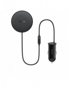 Baseus induktiv billaddare 40W ventilationshållare svart