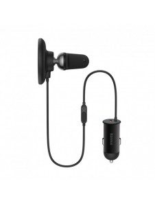 Baseus induktiv billaddare 40W ventilationshållare svart