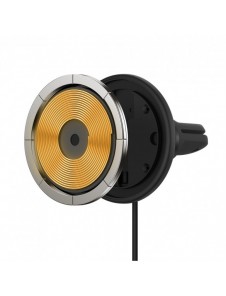 Baseus induktiv billaddare 40W ventilationshållare svart