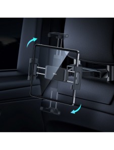 Baseus JoyRide Pro nackstöd biltelefon/surfplatta hållare svart