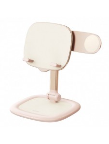 Baseus Seashell Series justerbart stativ för surfplatta/telefon - rosa