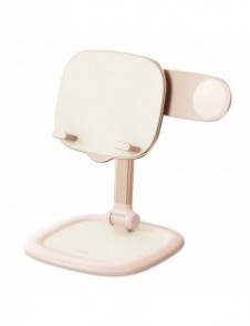 Baseus Seashell Series justerbart stativ för surfplatta/telefon - rosa