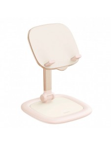 Baseus Seashell Series justerbart stativ för surfplatta/telefon - rosa