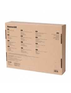 Baseus stativ justerbart bärbar stativ silver (LUJS000012)