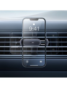 Baseus Steel Cannon 2 smartphonehållare för ventilationsgaller svart (SUGP000001)