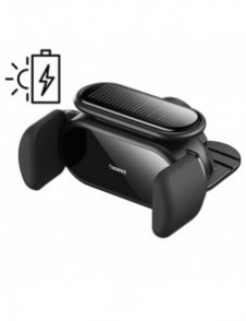Baseus Steel Cannon Pro solar automatisk cockpit bilhållare svart (SUGP010001)