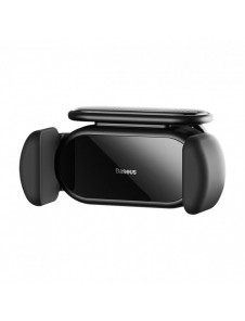 Baseus Steel Cannon Pro solar automatisk cockpit bilhållare svart (SUGP010001)