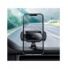 Baseus Steel Cannon Pro solar automatisk cockpit bilhållare svart (SUGP010001)