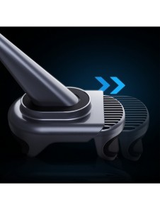 Elbilshållare med solpanel till Tesla Model 3 / Y Baseus T-Space - svart