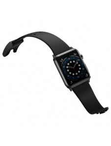 Baseus Slip-Thru bandarmband för Apple Watch 3/4/5/6/SE 38mm/40mm svart (LBWSE-01)