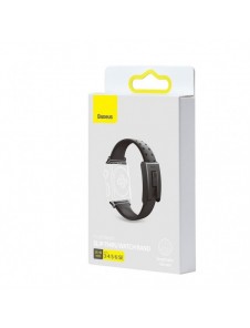 Baseus Slip-Thru bandarmband för Apple Watch 3/4/5/6/SE 38mm/40mm svart (LBWSE-01)