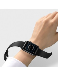 Baseus Slip-Thru bandarmband för Apple Watch 3/4/5/6/SE 38mm/40mm svart (LBWSE-01)