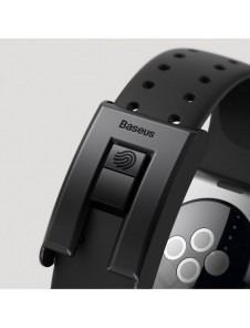 Baseus Slip-Thru bandarmband för Apple Watch 3/4/5/6/SE 38mm/40mm svart (LBWSE-01)