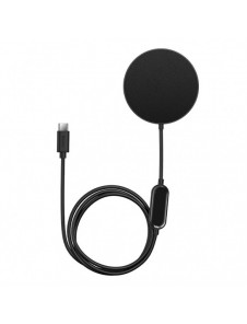 Baseus Simple Mini2 15W magnetisk Qi trådlös laddare kompatibel med MagSafe Black (CCJJ010001)