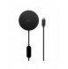 Baseus Simple Mini2 15W magnetisk Qi trådlös laddare kompatibel med MagSafe Black (CCJJ010001)