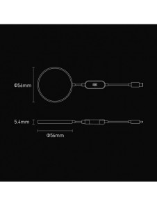 Baseus Simple Mini2 15W magnetisk Qi trådlös laddare kompatibel med MagSafe Black (CCJJ010001)