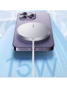 Baseus Simple Mini3 induktionsladdare MagSafe 15W svart
