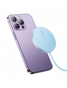 Baseus Simple Mini3 magnetladdare MagSafe Qi 15W blå