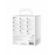 Baseus Simple Mini3 magnetladdare MagSafe Qi 15W lila