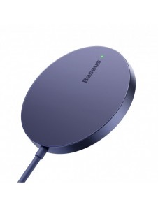 Baseus Simple Mini3 magnetladdare MagSafe Qi 15W lila