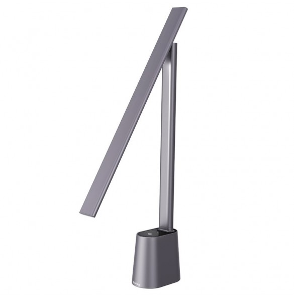 Baseus Smart Eye trådlös LED-bordslampa med batteri 2200 mAh grå (DGZG-0G)