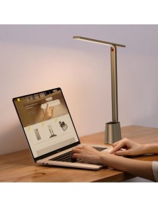 Baseus Smart Eye trådlös LED-bordslampa med batteri 2200 mAh grå (DGZG-0G)