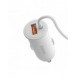 Baseus trådlös billaddare med MagSafe 15W hållare för luftventil + USB-A 25W vit (CW01)